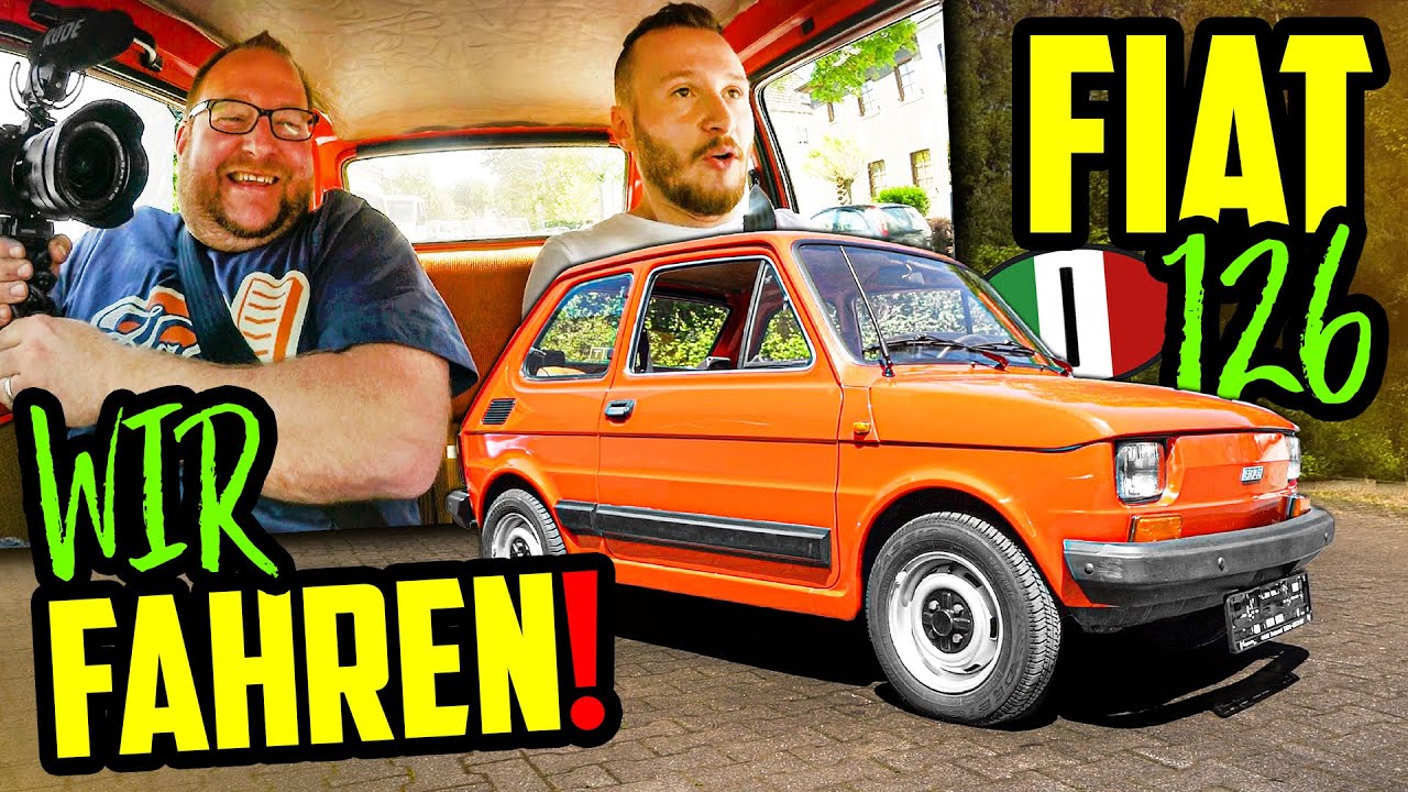 Kleines AUTO, große EMOTIONEN! - Fiat 126 - Marco & Micha FAHREN ihn!