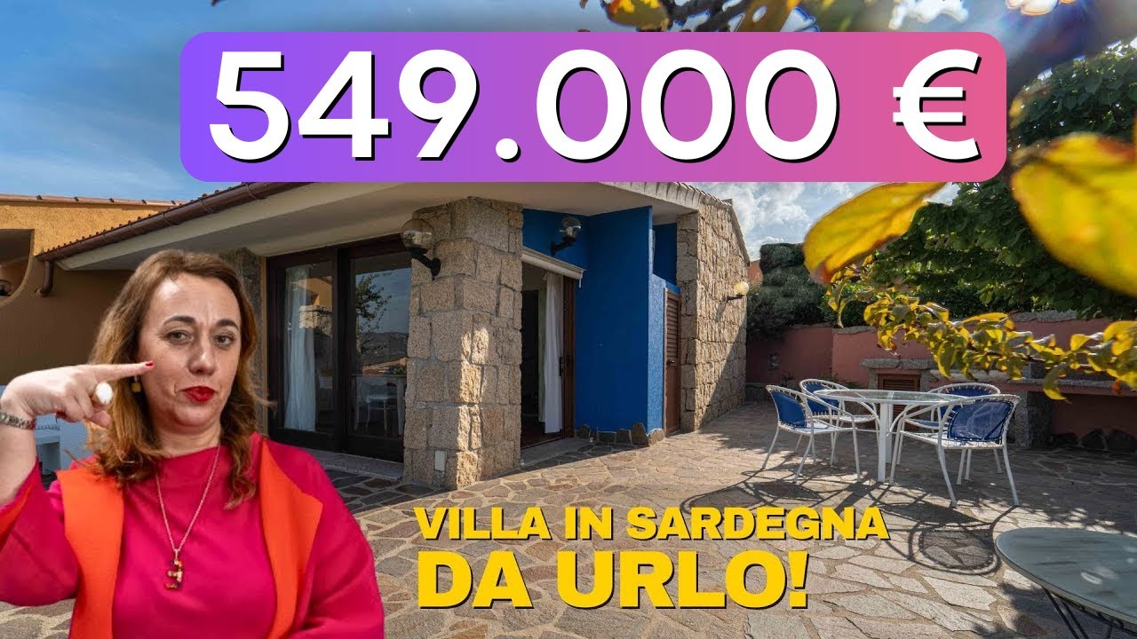 VILLA DA SOGNO CON VISTA MARE IN SARDEGNA – CANNIGIONE, ITALY