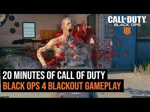 20 Minutes of Call of Duty Black Ops 4 BLACKOUT Gameplay