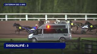 Vidéo de la course PMU CRITERIUM DES 3 ANS