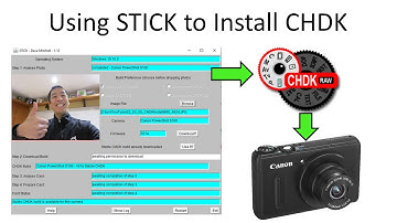 Using STICK to Install CHDK