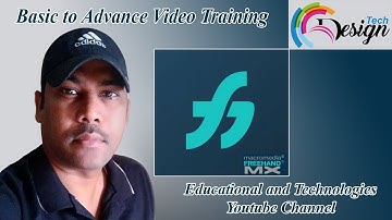 Freehand Mx Video Tutorial (Last Part) - Basic to Advance Video Training Urdu / Hindi | Design Tech