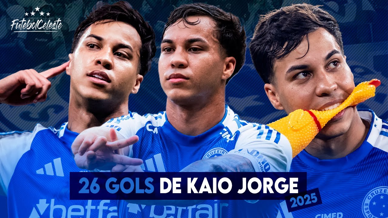 Todos os 26 GOLS de KAIO JORGE em 2025!