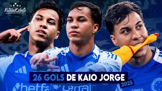 All 26 goals scored by Kaio Jorge in 2025!