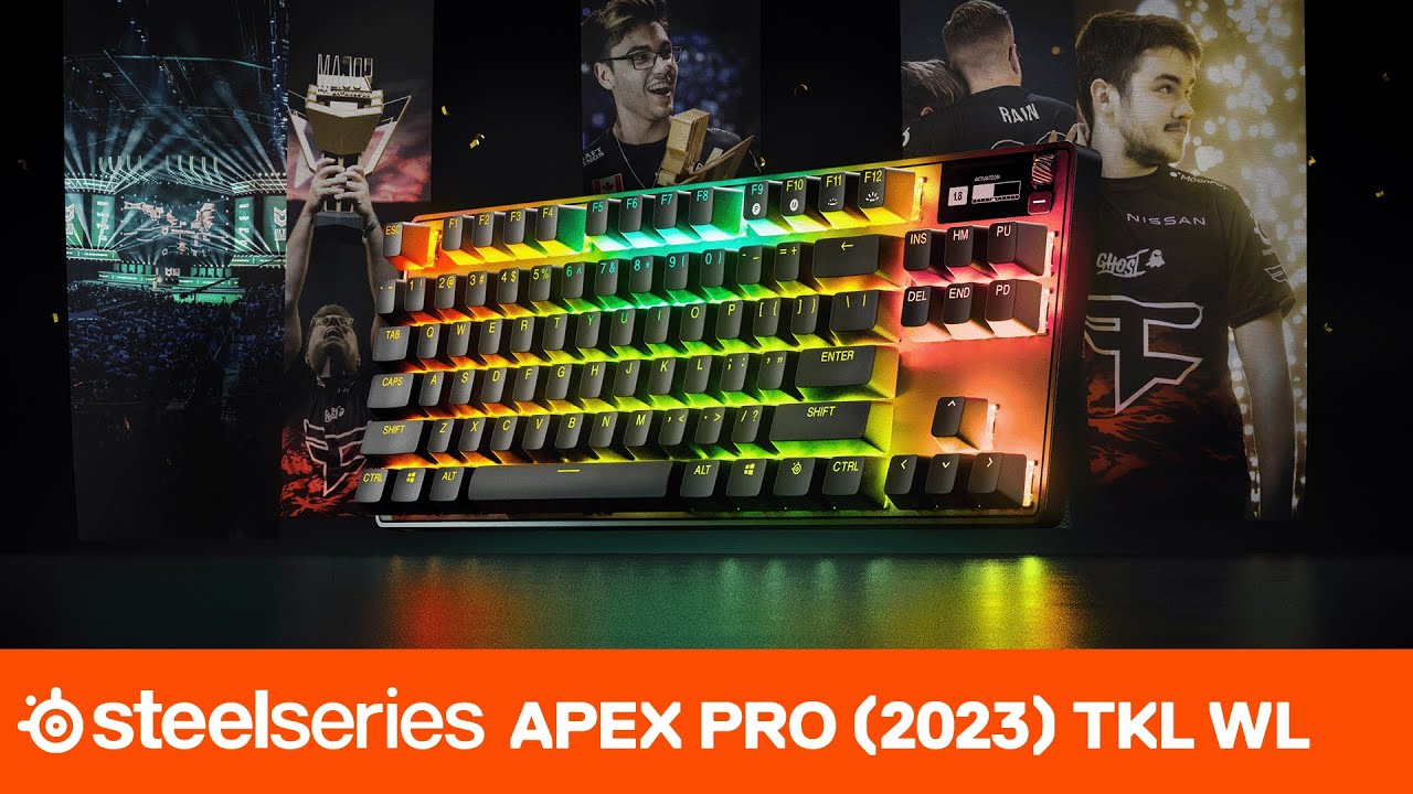 Save $50 on SteelSeries' Apex Pro TKL Wireless Keyboard with per-key  actuation at $200