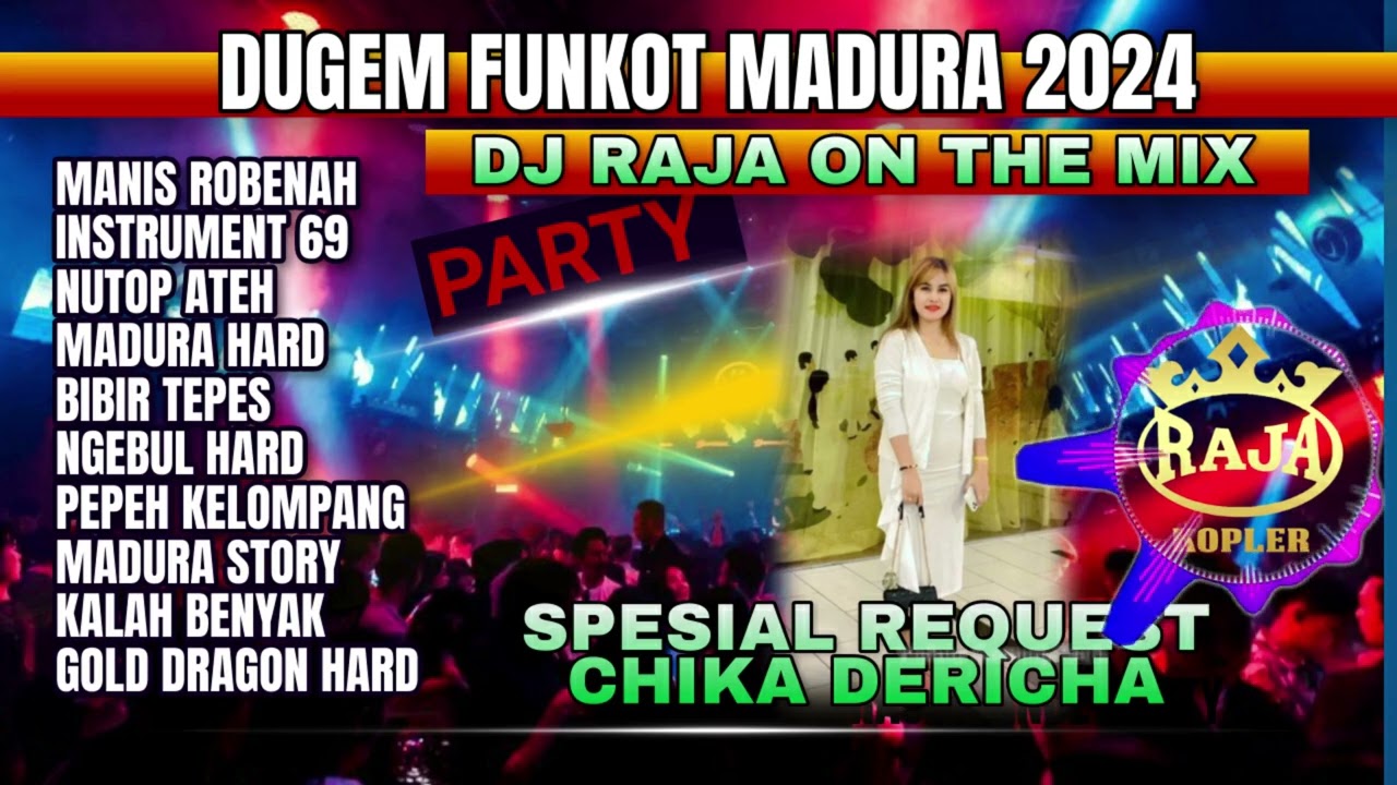 DJ MANIS ROBENAH X NUTUP ATEH DUGEM FUNKOT MADURA TERBARU 2024 DJ RAJA KOPLER