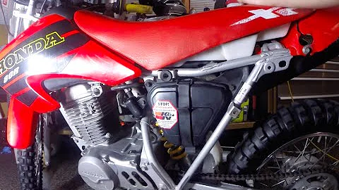 How to Change An air Filter On A Honda XR80R