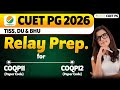 CUET PG 2026 : Preparation For COQP11 & COQP12 | TISS | DU | BHU | Relay Batch