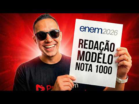 MELHOR MODELO DE REDAÇÃO PARA O ENEM 2026