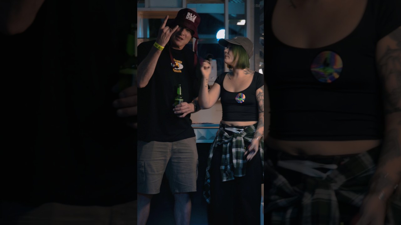 He has been attending metal shows since back in the day