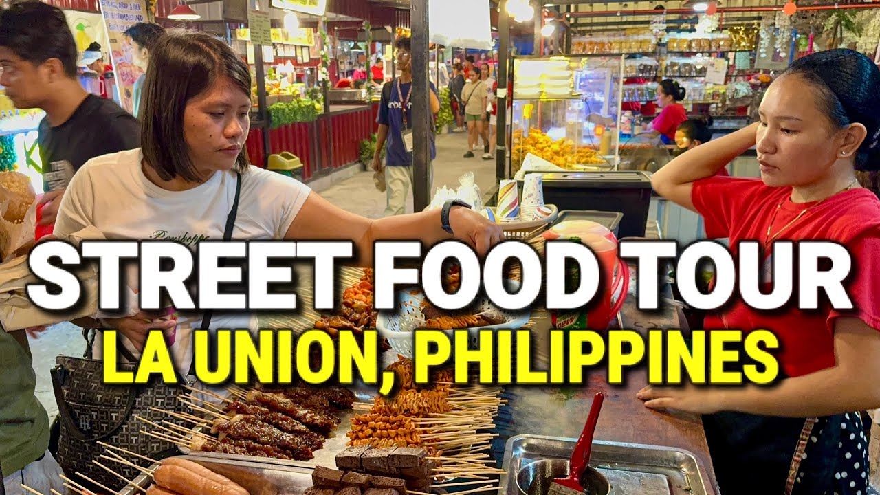STREET FOOD ADVENTURE in La Union, Philippines – A Must-Try Food Experience in Asia!
