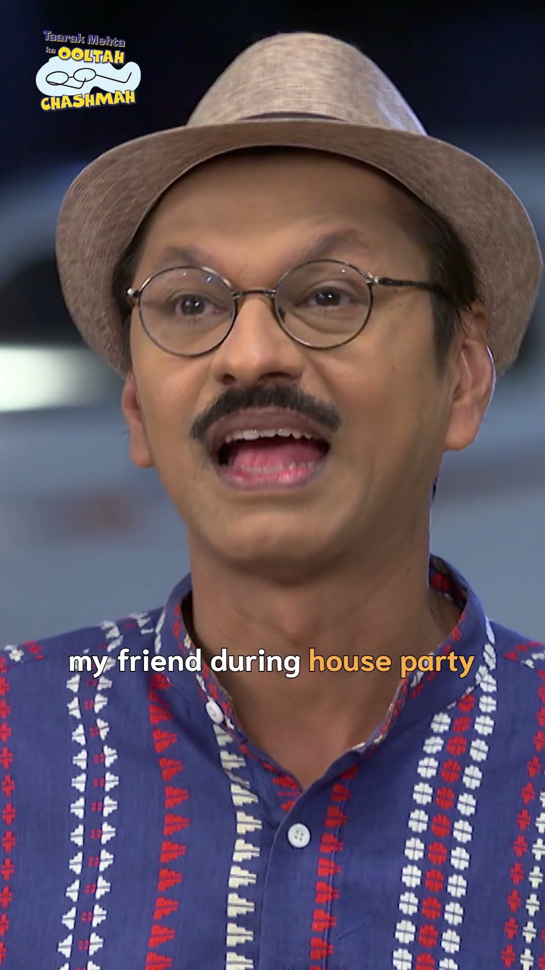 My friend during house party!#tmkoc #relatable #comedy  #funny #shorts #reels #funnyvideo