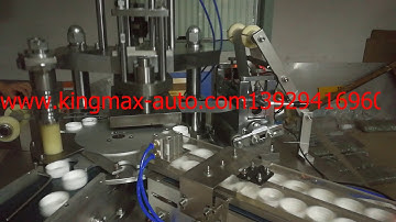 cap liner die cutting inserting machine