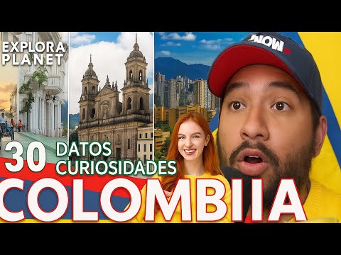 MEXICANO 🇲🇽 reacciona a 30 DATOS Y CURIOSIDADES DE COLOMBIA 🇨🇴 