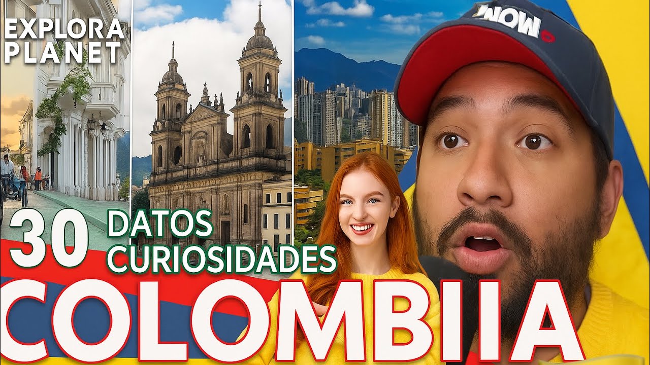 MEXICANO 🇲🇽 reacciona a 30 DATOS Y CURIOSIDADES DE COLOMBIA 🇨🇴 