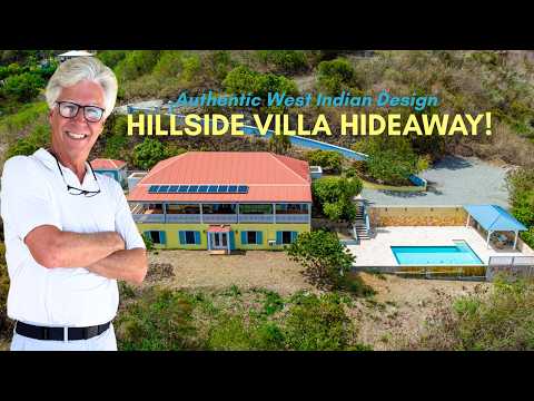 Classic West Indian Designed Villa in the Hills | St Croix Real Estate Tour, US Virgin Islands
