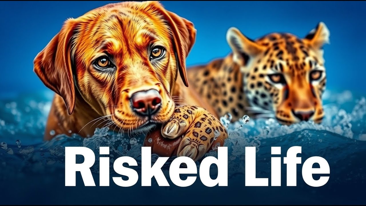 The Unlikely Hero Dog Risks Life to Save Drowning Leopard - YouTube