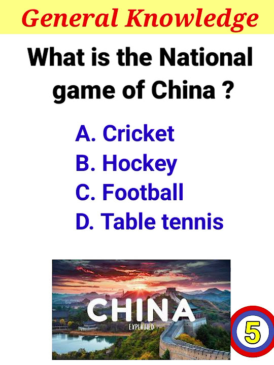 what-is-the-national-game-of-china-youtubeshorts-gkquiz
