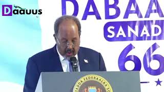 Hassan Sheikh: 'We will review our policy on Somaliland.'