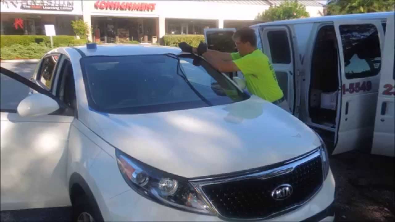 Kia Sorento: Windshield Glass Installtion Kia Sorento: Windshield Glass Installtion