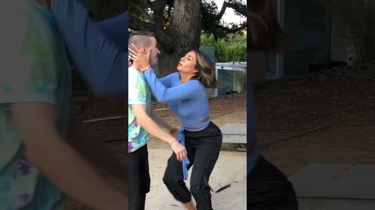 TWINS impressing BEAUTIFUL girls with the FLIPS 🤸🏽🔥 Cute REACTIONS ☺️