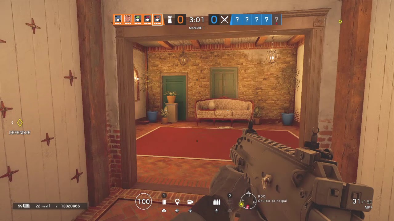 1v4 clutch R6 - YouTube