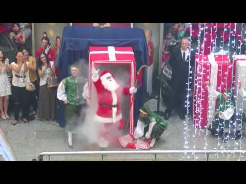 Chegada do Papai Noel no Miramar Shopping