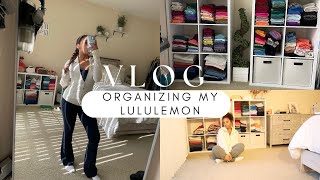 Organizing My Lululemon Collection!!