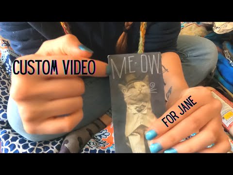ASMR For Jane! | Slow Tapping & Scratching Describing Random Items