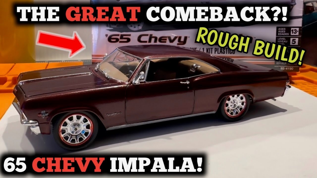 Model Cars & Coffee: How BAD Was The COMEBACK Build?! Revell 65 Chevy Impala
