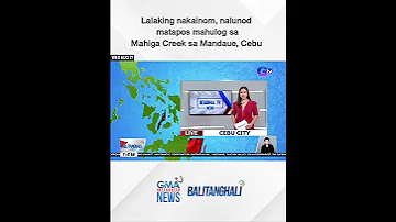 Lalaking Nakainom Nalunod Matapos Mahulog Sa Mahiga Creek Sa Mandaue Cebu Balitanghali 