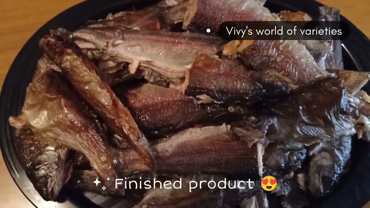 how to dry fish in oven YouTube
