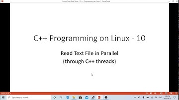 C++ Programming on Linux Read Text File in Parallel through multi Threads