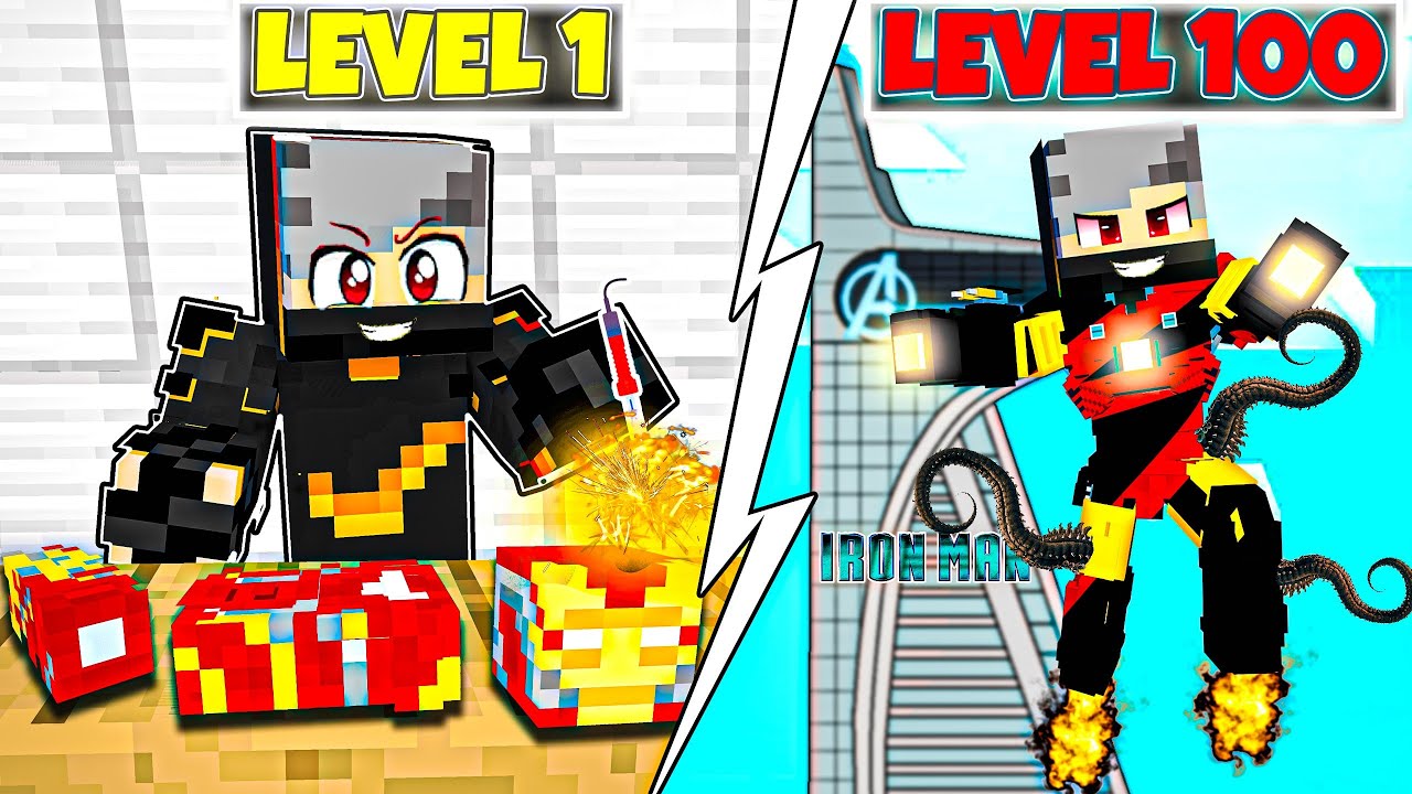 Becoming The BLACK IRONMAN in Minecraft (Hindi)