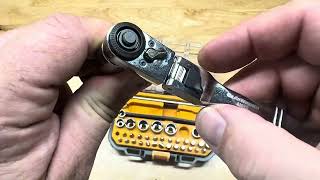 GEARWRENCH 41 Piece 1/4 Drive Ratchet MicroDriver Set -- GWMBS41