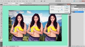 How To Joint Picture Editing Remove Background in Photoshop Fastest Trick Ep 49| Edit Zone