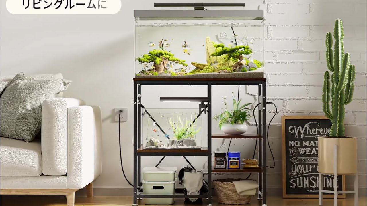 ✨超強靭！215kg まで耐える水槽台が登場！✨