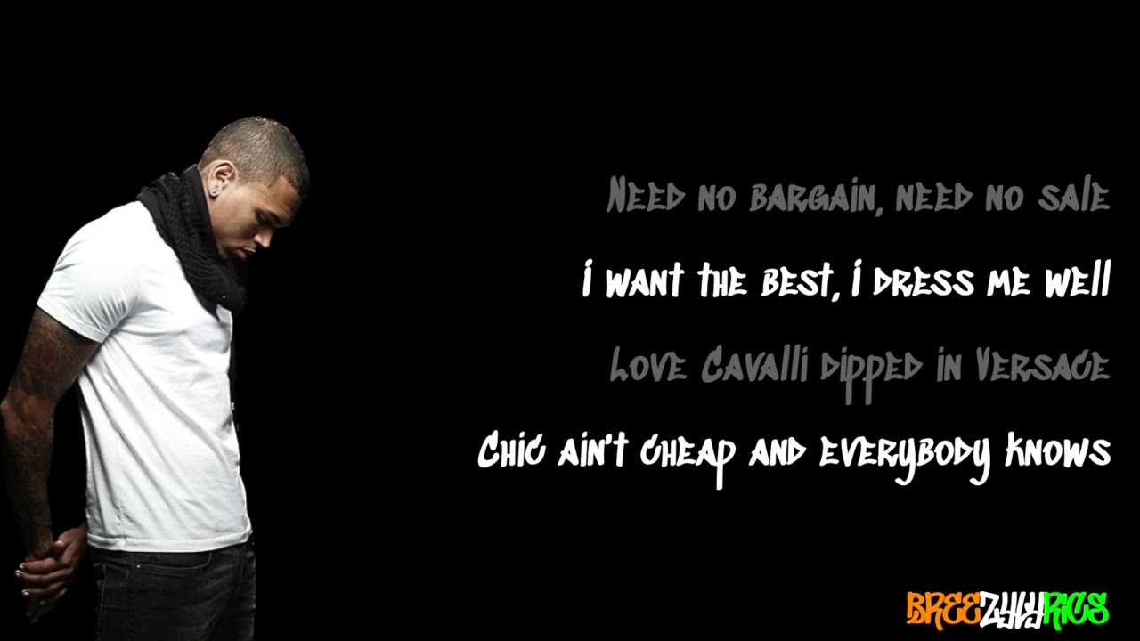 Rihanna - Bad Girl (feat. Chris Brown) [LYRIC VIDEO]