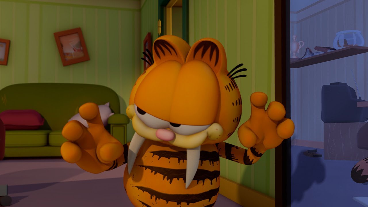 O Show do Garfield 😺 Laranja e Preto🧡🖤 DESENHO INFANTIL🌈PORTUGUÊS do ...