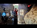 Mother Begins Plastering Her Mountain Cabin:Battling Winter Cold and Wild Animals