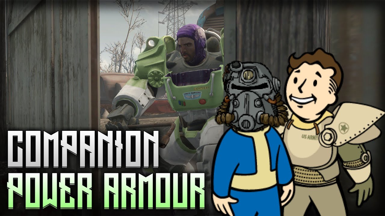 Fallout 4 POWER ARMOUR FOR COMPANIONS! Power Armour