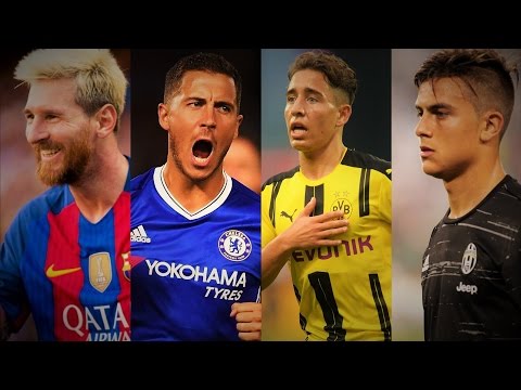 BEST DRIBBLING SKILLS 2016  Leo Messi  Eden Hazard  Paulo Dybala  Emre Mor - HD