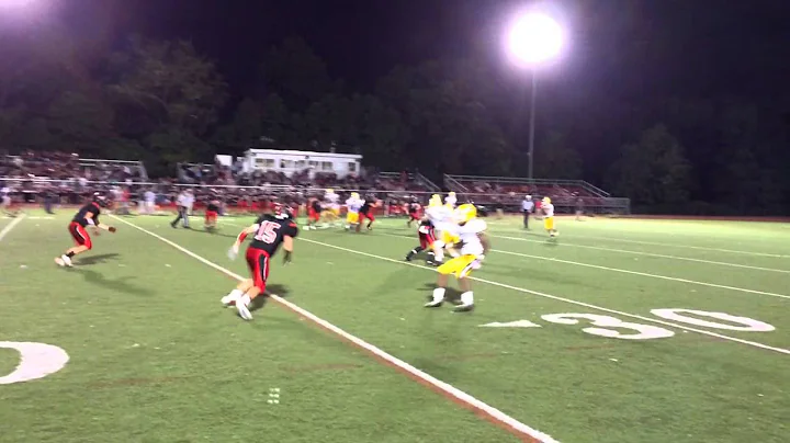 Fairfield Warde's 4th Down Stop