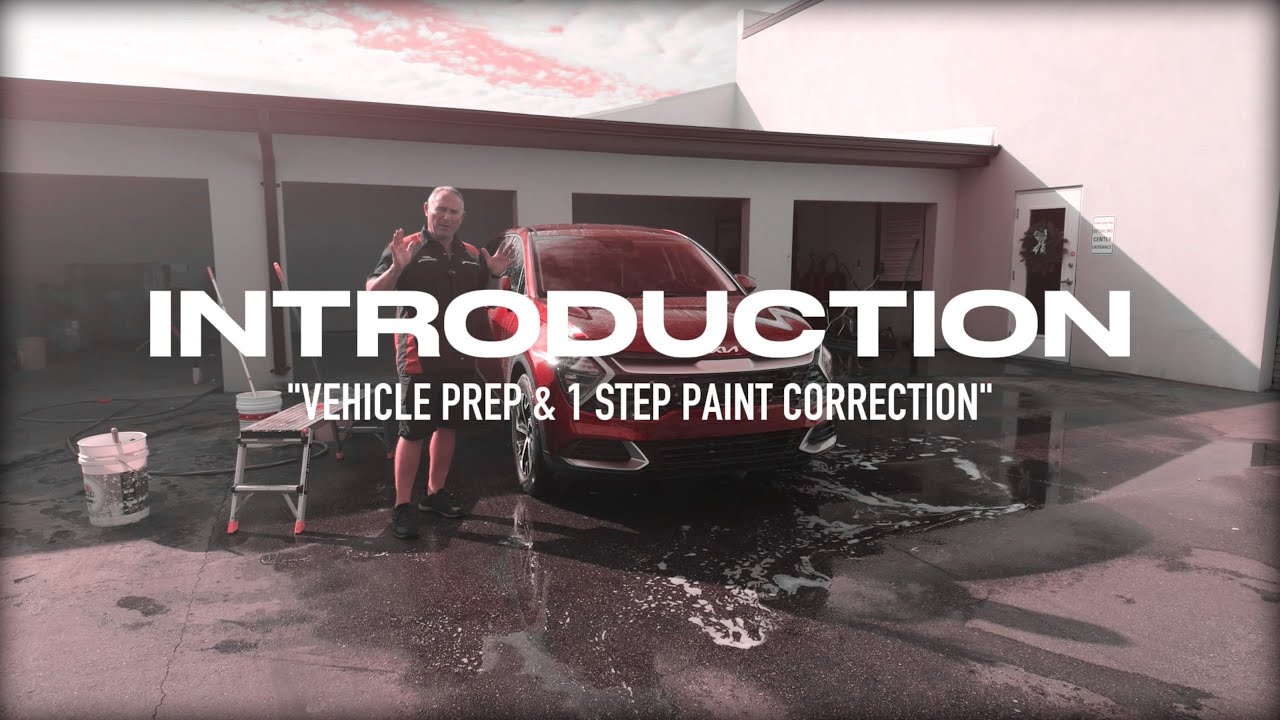 INTRODUCTION TO 1 STEP PAINT CORRECTION AND WASH PREPARATION - YouTube