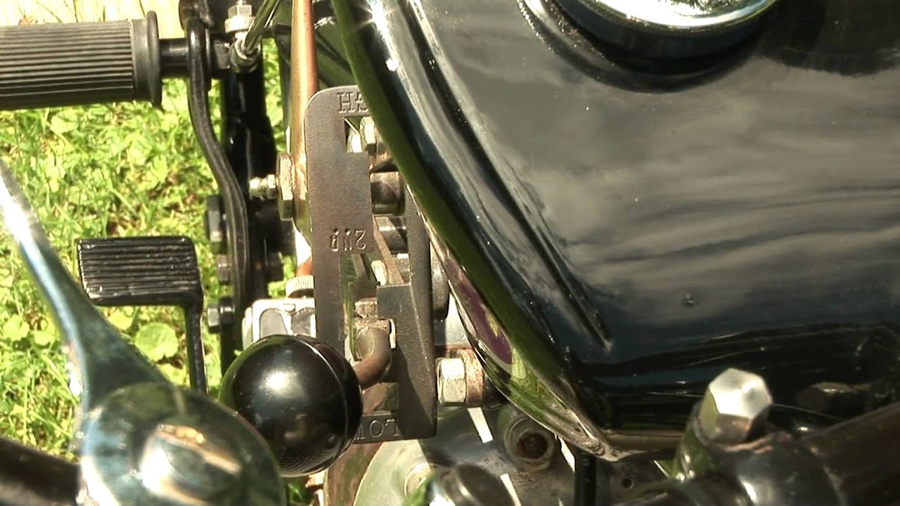 Scott TT Replica Motorcycle 1934 Vintage