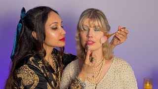ASMR Makeup Application, Relaxing Hair Brushing & Braid, Soft Whispers for Deep Relaxation 😴  screenshot 1