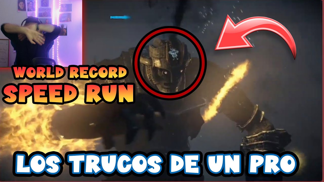 EL RECORD MUNDIAL SPEED RUN en SHADOW OF THE COLOSSUS | IMPRESIONANTE!