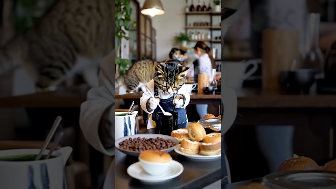 Tired Little Barista 