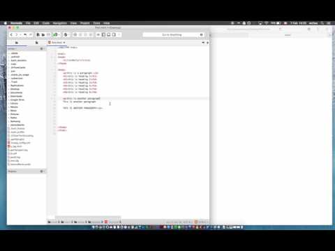 Spacing and line breaks in HTML