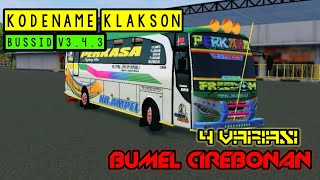 KODENAME KLAKSON JAWA TIMURAN TERBARU ||Klakson Stir Bussid